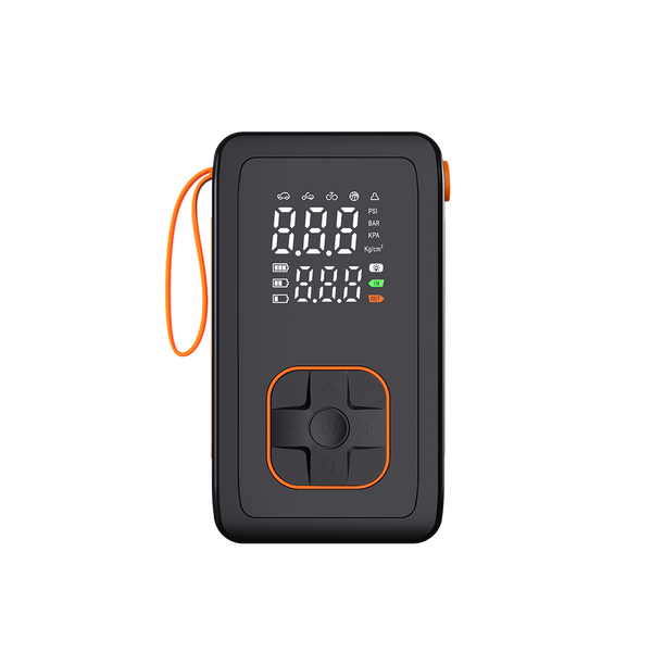 PRZENOŚNA POMPKA AKUMULATOROWA / POWERBANK 7,4 V DO SAMOCHODU / ROWERU / PIŁKI *2596