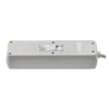 EXTENSION CORD POWER STRIP WITH SWITCH 3 SOCKETS 1.5M WHITE