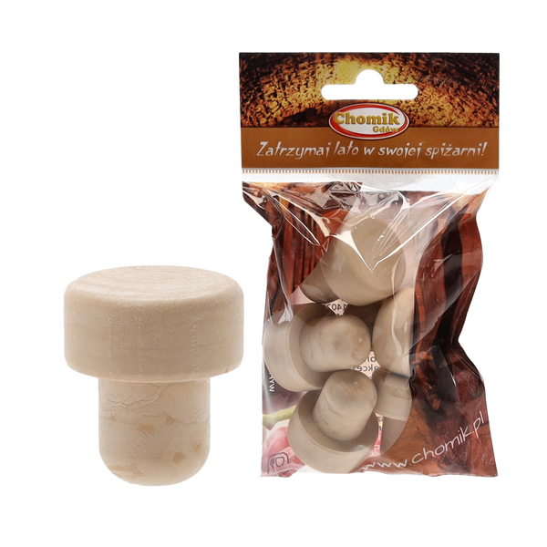 SET OF 5 SYNTHETIC CORKS D18