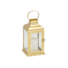 LAMPION 11 x 11 x 22 CM LED METALICKÝ ZLATÝ *0900