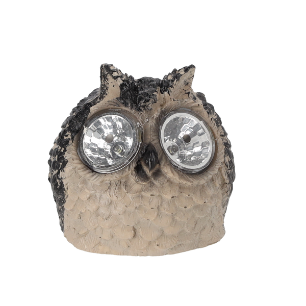 SOLÁRNA LAMPY SOVA 11,5 x 10 x 11,2 CM disp.12ks *0043