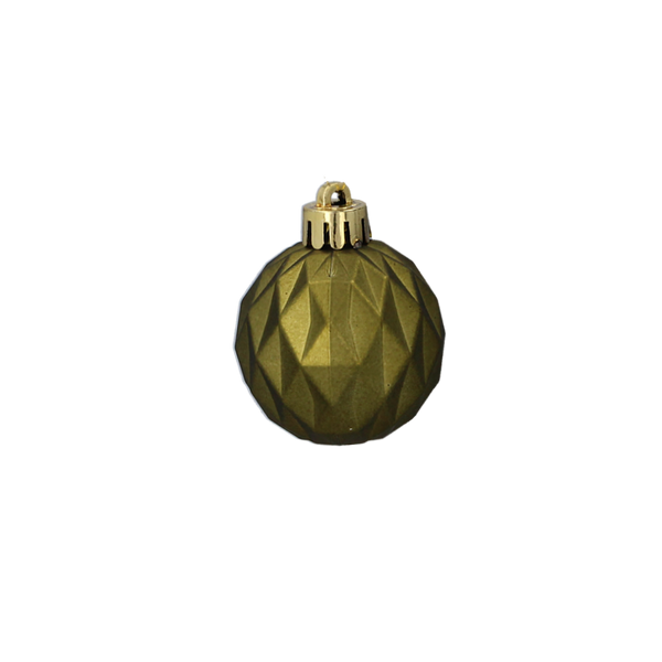 SADA 16 OZDÔB 4 CM OLIVOVÝ/MEDENÝ/GRAFITOVÝ MIX VZOROV TRUBICA *7528