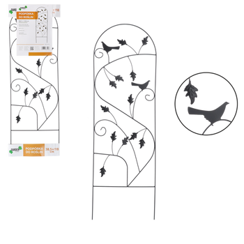 Grid / support for plants 38.5 x 118 cm black