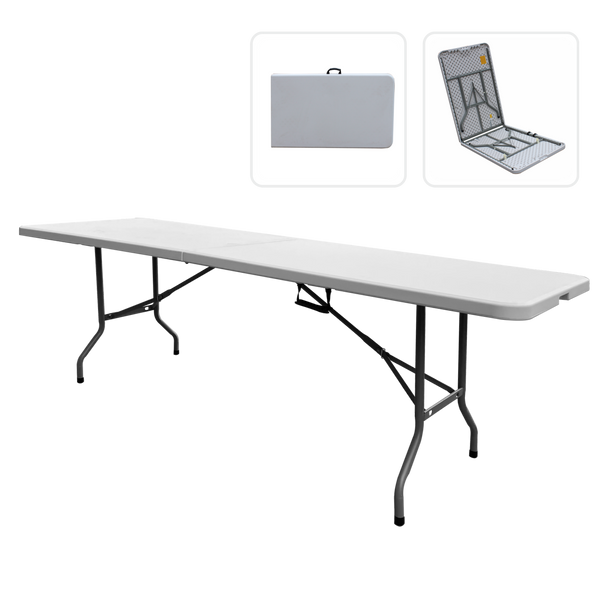 SKLADACÍ TURISTICKÝ/CATERINGOVÝ STÔL 240 x 74 x 74 cm *2514