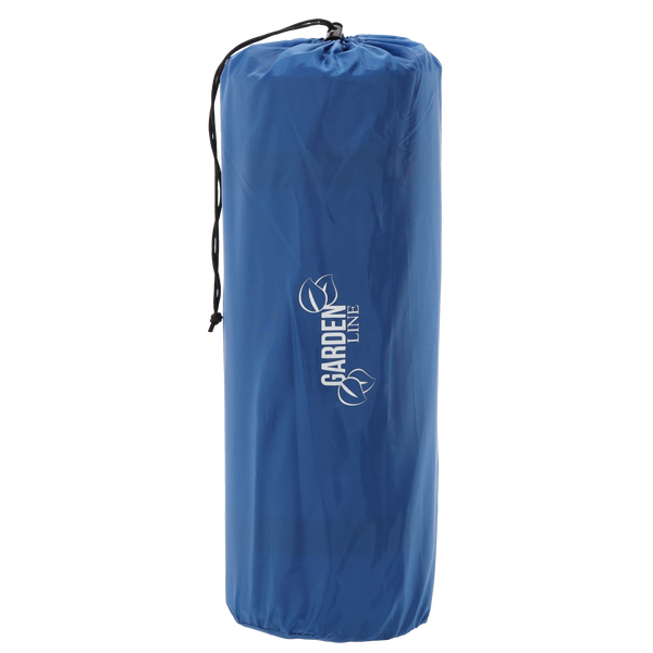 MATA TURYSTYCZNA SAMOPOMPUJĄCA 180 x 50 x 5 CM 1200 G CIEMNA NIEBIESKA / SZARA