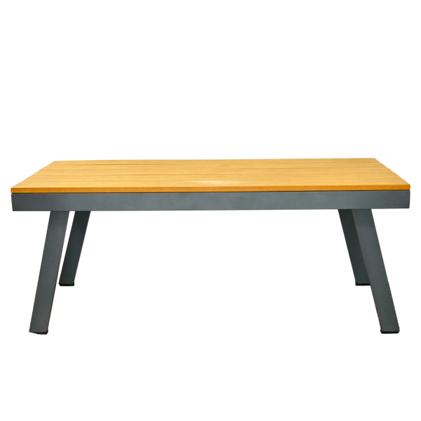 SADA HLINÍKOVÝCH NÁBYTKŮ "LUBLANA" (ROHOVÁ SOFA + 2 KŘESLA + STOLEK) ŠEDÁ + ŠEDÉ POLŠTÁŘE *9545