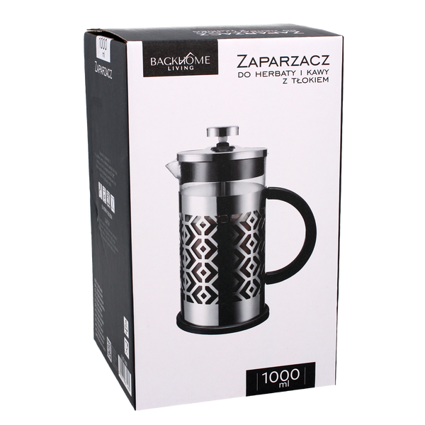 ZPAROVAČ NA ČAJ A KÁVU 1000 ML S TLAKOM *1489