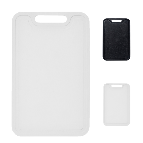 VELKÁ OBDELIKOVÁ DESKA BÍLÁ / ČERNÁ / ŠEDÁ 38X24CM*3613*9275*0376