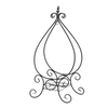 PLANT STAND 49 x 34 x 101,5 CM BLACK