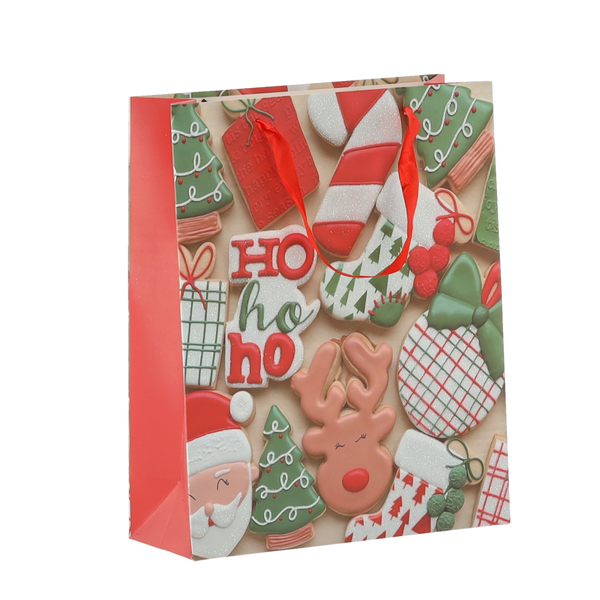 CHRISTMAS GIFT BAG XMAS 18 x 24 x 8 CM