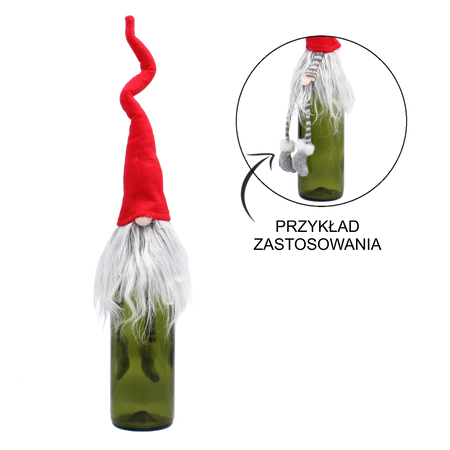GNOM DECORATIV DE SĂRBĂTOARE - CAPAC PENTRU BUCATĂ DE VIN *5361