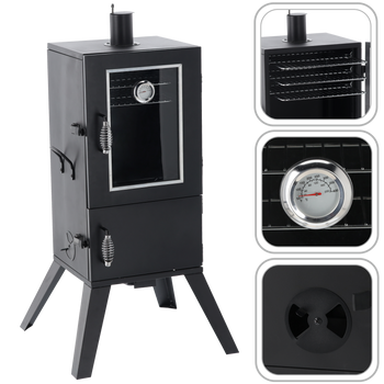 WĘDZARNIA OGRODOWA 59,7 x 54,5 x 102,9 CM