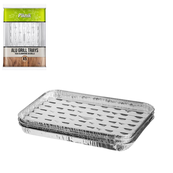 Set 5 tăvițe pentru grătar 22x34 cm*0187