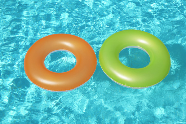 Bestway® 30"/76cm Frosted Neon Swim Ring