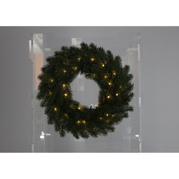 WREATH LED 40 CM GREEN 40 L