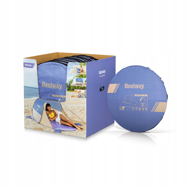 NAMIOT PLAŻOWY 2 x 1.20 x 90 CM DWUOSOBOWY *3325