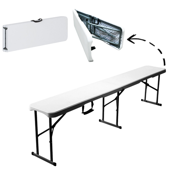 ŁAWKA TURYSTYCZNA/CATERINGOWA SKŁADANA 180 x 28 x 43,5 CM