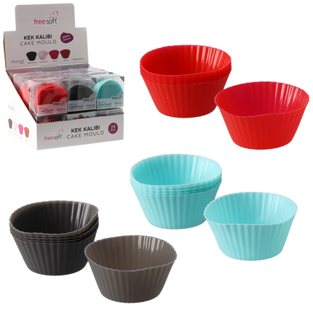 KPL.6 FOREMEK SILIKONOWYCH 7 X 4,5 X 3,3 CM NA BABECZKI opak=24kpl *0023