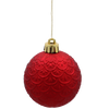 KPL. 10 BOMB IN A TUBE 6 CM RED / BOTTLE GREEN *3597