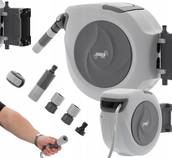 AUTOMATICKÝ NAVIJÁK ZÁHRADNEJ HADICE S HADICOU - 35 M 