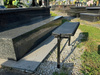 FOLDABLE BENCH L 86 CM BLACK