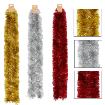 ŁAŃCUCH NA CHOINKĘ 2M opak=12szt *1727