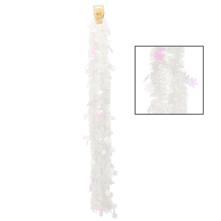 WHITE 2 M CHRISTMAS CHAIN *3672
