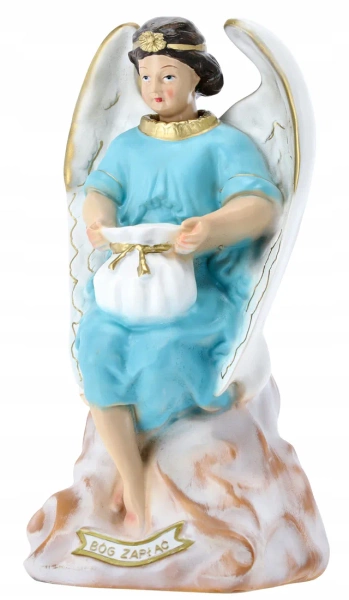FIGURA ANIOŁ SKARBONKA 38 CM polyresin *1131