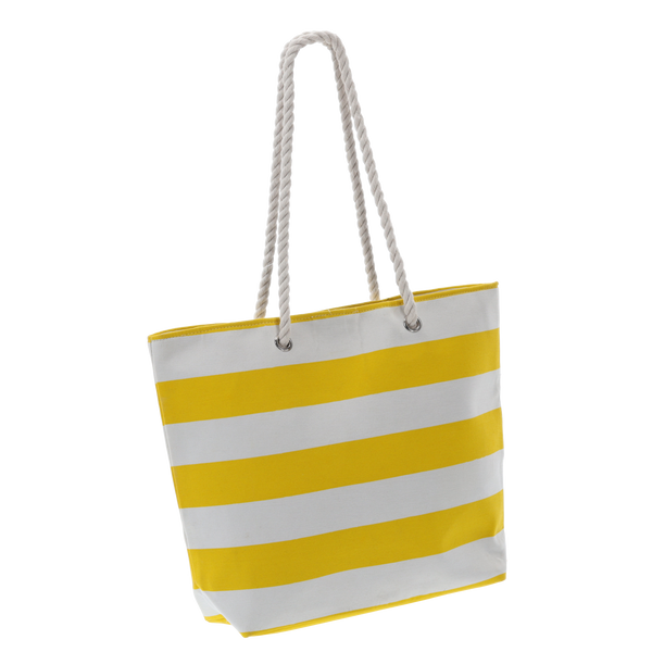 TORBA PLAŻOWA 48 x 36 CM PASKI MIX KOLORÓW *4663