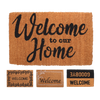 PVC + COCONUT DOORMAT "WELCOME" 40X60