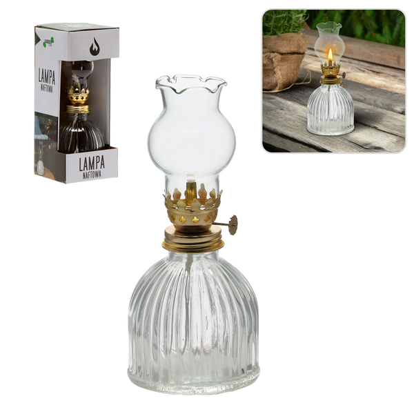 LAMPA PE ULEI 7,7 x 7,7 x 17,5 CM *7316