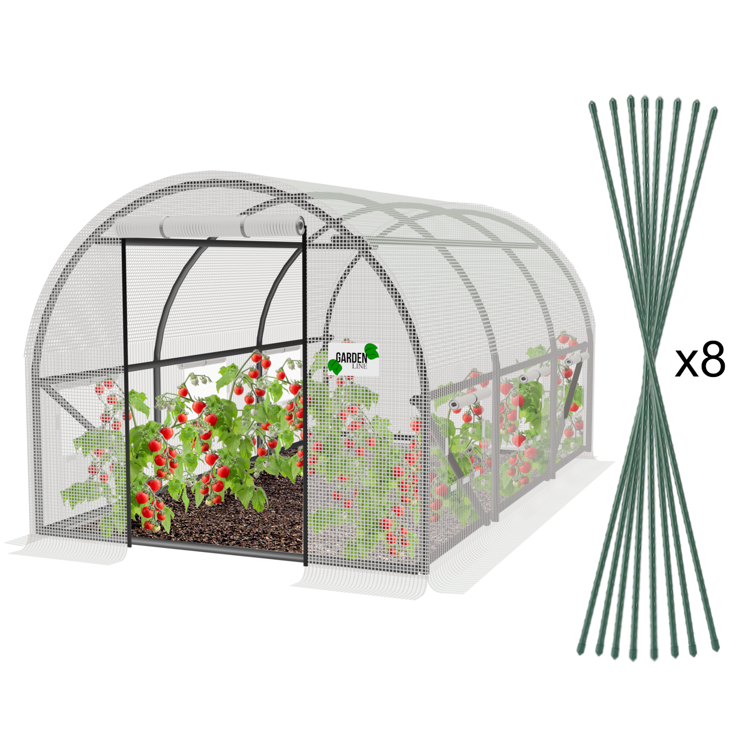 TUNEL FOLIOWY OGRODOWY 3 SEGMENTOWY BIAŁY 3 x 2 x 2 M pol_pl_TUNEL-FOLIOWY-OGRODOWY-3-SEGMENTOWY-BIALY-3-x-2-x-2-M-5569-756_1