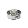 EMBOSSED CAKE TIN FI 21CM WITH TWO BOTTOMS
