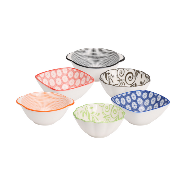 Miska na občerstvenie z porcelánu 9,5 cm, disp. 36ks *3766