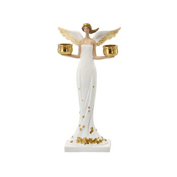 CANDLE HOLDER ÎNGER 14,5 x 7 x 29,5 CM ambalaj=1buc *0996