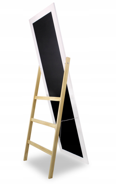 LUSTRO STOJĄCE DREWNIANE NOGI DRABINKA 54 x 41 x 157 CM *9757