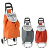 SHOPPING TROLLEY WITH WHEELS 95 x 36 x 27 CM MIX COLORS