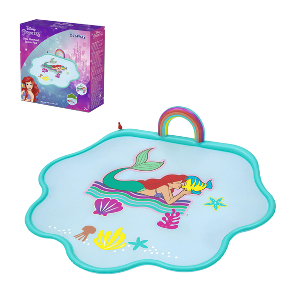 MAT / NADPUKLINA 163 X 145 CM S FONTÁNOU MALÁ SIRENA *1804