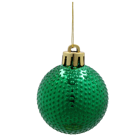 KPL. 24 BOMBEK 4 CM GREEN / RED *3641