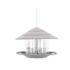 HANGING PLASTIC BIRD FEEDER 16.5 X 16.5 X 19 CM