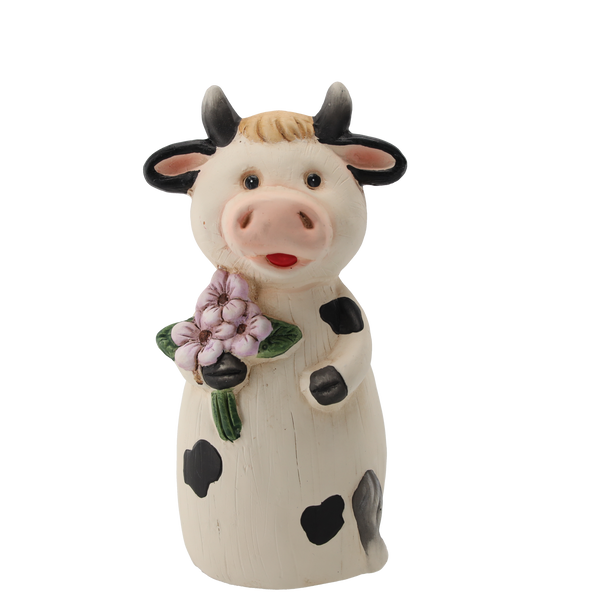 DEKORACJA CERAMICZNA NA SŁUPEK OGRODZENIOWY - ZWIERZĄTKA 11 x 10 x 22 CM MIX WZORÓW disp=6szt *0319