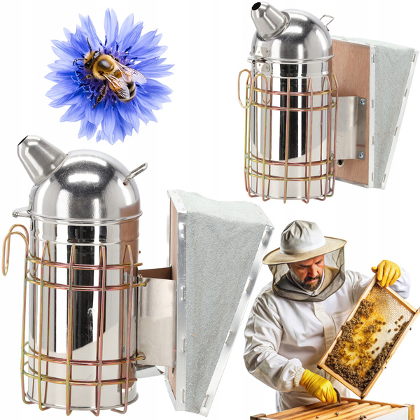 Fumigator apicol din oțel inoxidabil 26 cm *9518