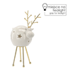 CHRISTMAS FIGURINE - STANDING REINDEER FOR TEALIGHT 22.3 CM