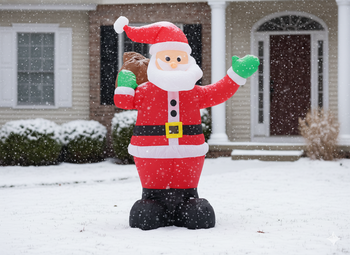 INFLATABLE SANTA CLAUS LED 180 CM