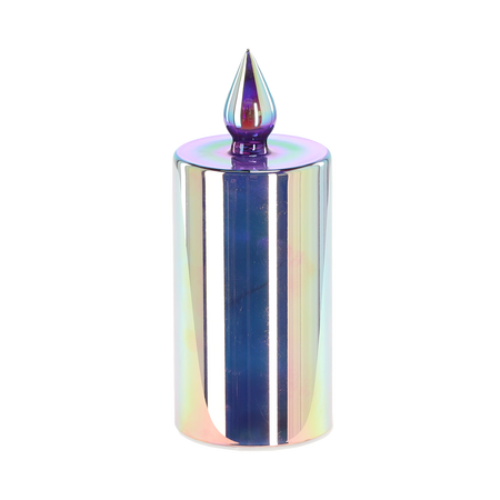 LAMPION LED - CANDLE ALBASTRĂ 8 x 19.7 CM *1785
