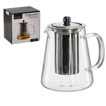GLASS TEAPOT 950 ML
