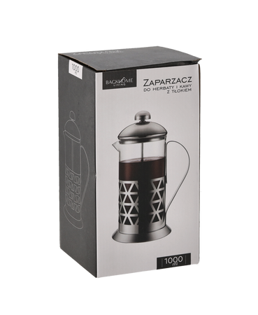 ČAJOVAR A KÁVOVAR 1000 ML S PLOCHOU *1458