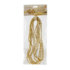 GARLAND 2.7 M BEADS 5 MM RED/GOLD/SILVER