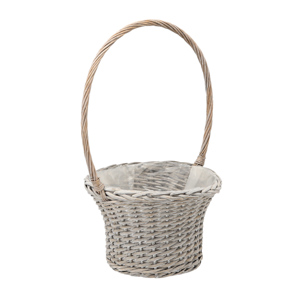 WICKER BASKET COVER 29 X 19 X 50 CM