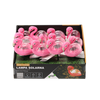 SOLÁRNÍ LAMPA VESNICKÝ FLAMINGO 10,5 x 5 x 17,5 CM TEPLÁ BÍLÁ disp=12ks *5684